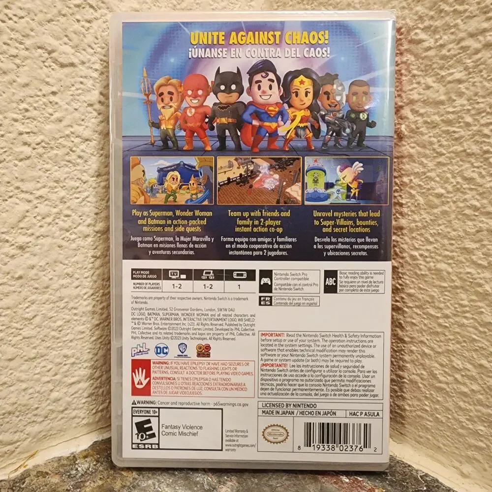 Justice League: Cosmic Chaos [w/ keychain] (NEW) - Switch
